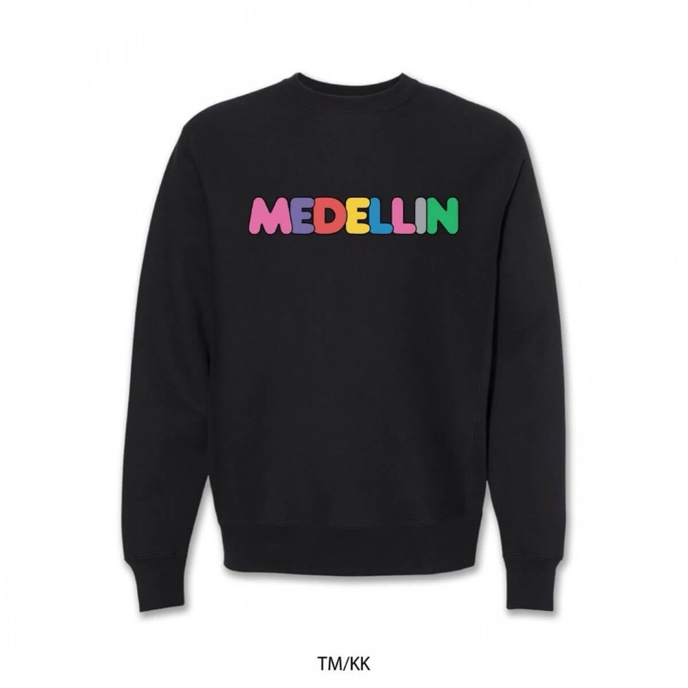 NWOT J Balvin Medellin Crewneck Black | S